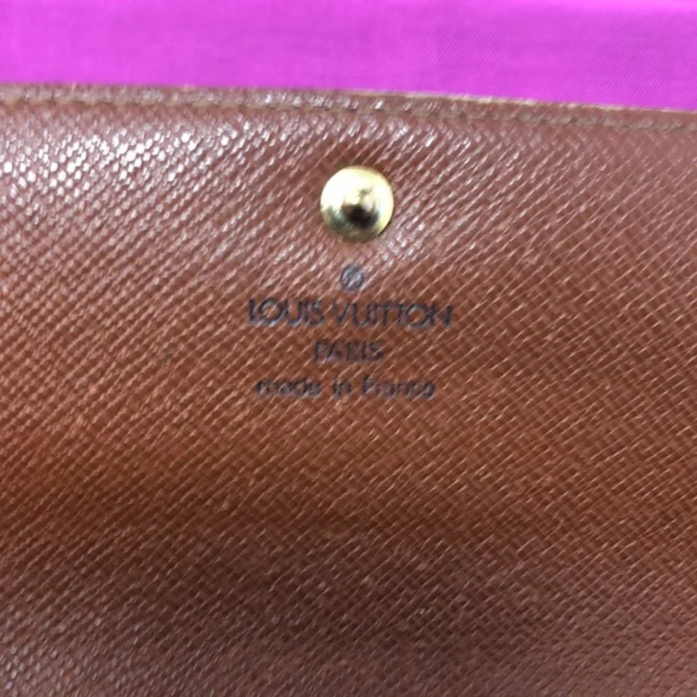 Louis Vuitton purse wallet geniune